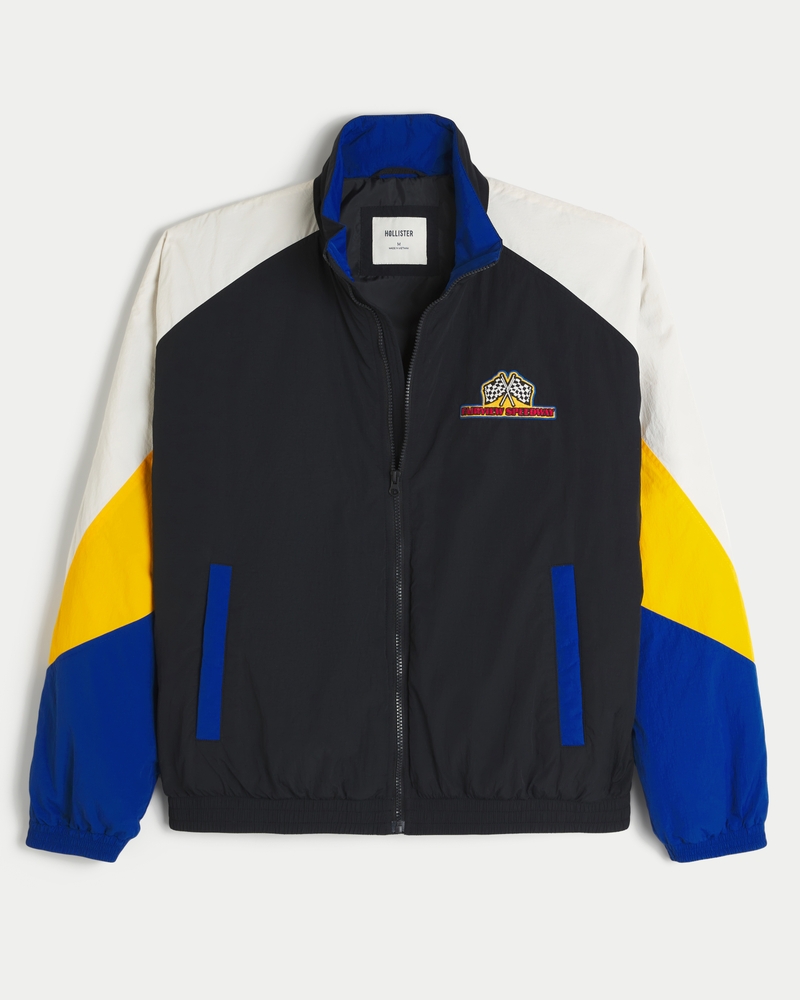 Fairview Speedway Graphic Windbreaker Jacket