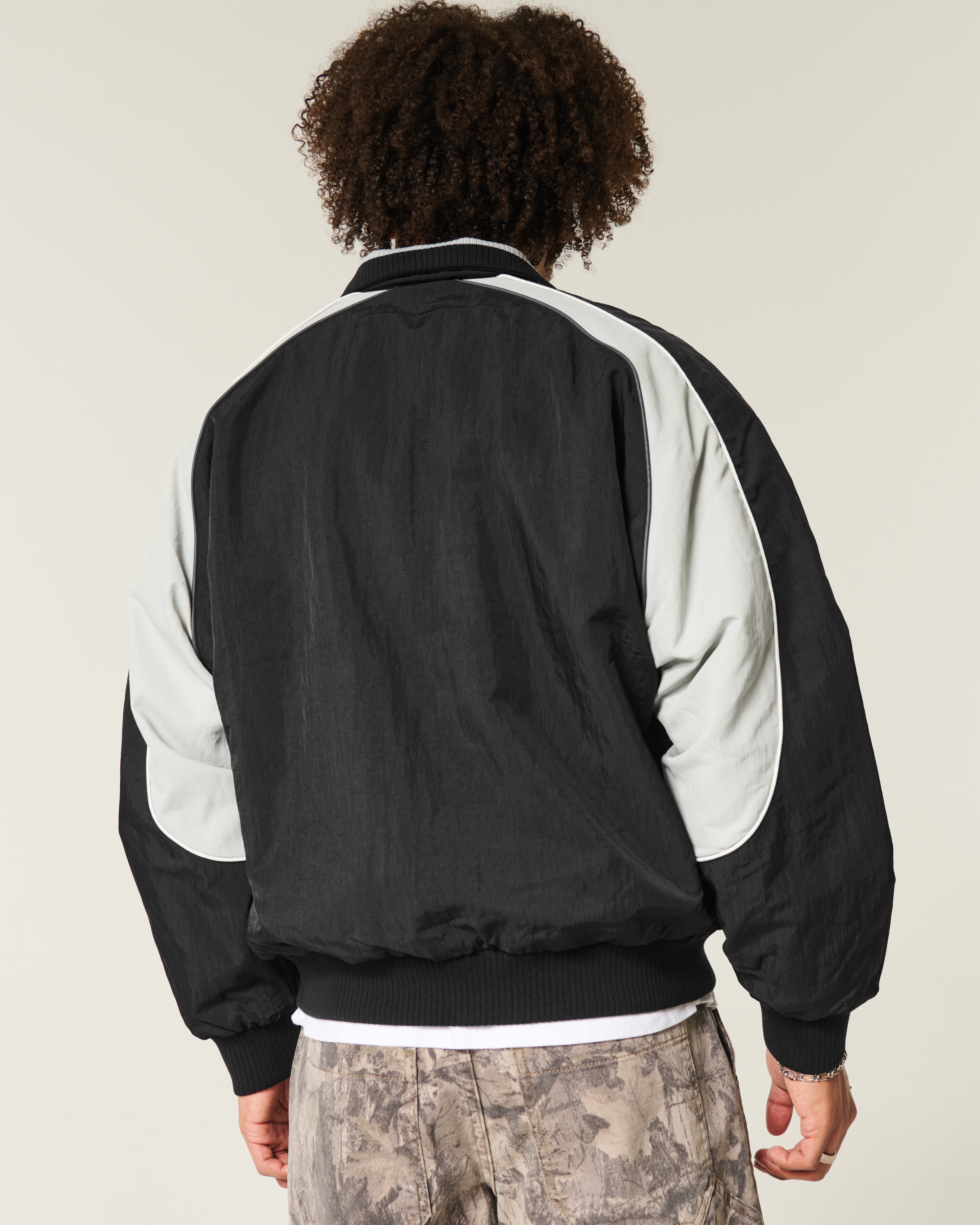 Lined Chicago Graphic Track Jacket