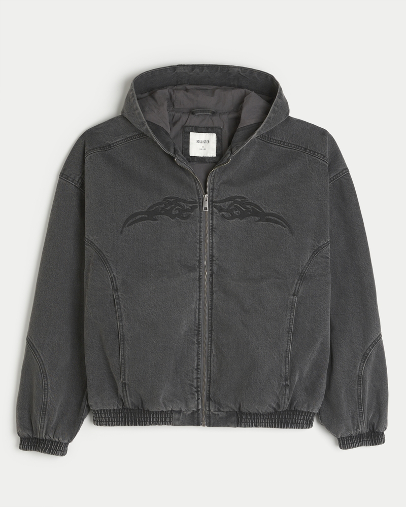 Men's Faux Leather Skater Jacket | Men's Jackets & Coats