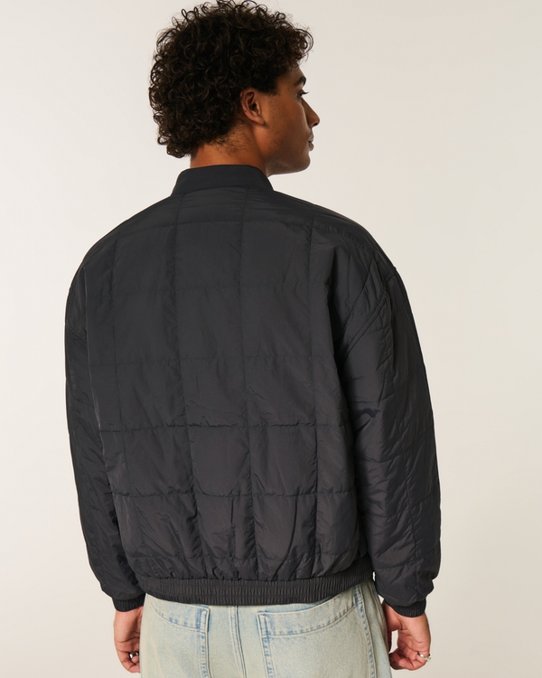 Zip-Up Ford Graphic Jacket, Black view 2