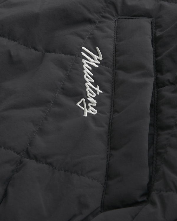 Zip-Up Ford Graphic Jacket, Black view 2