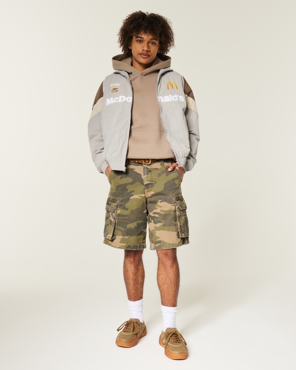 McDonald's Graphic Racing Jacket, Gray view 2