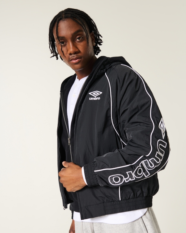 Umbro Graphic Jacket, Black view 1