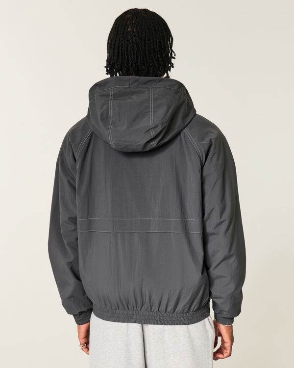 Men's Hooded Windbreaker Jacket | Men's Jackets & Coats