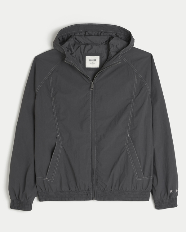 Hollister ブラック レインコートS Hollister All-Weather Collection Stretch Women's Size Small Black