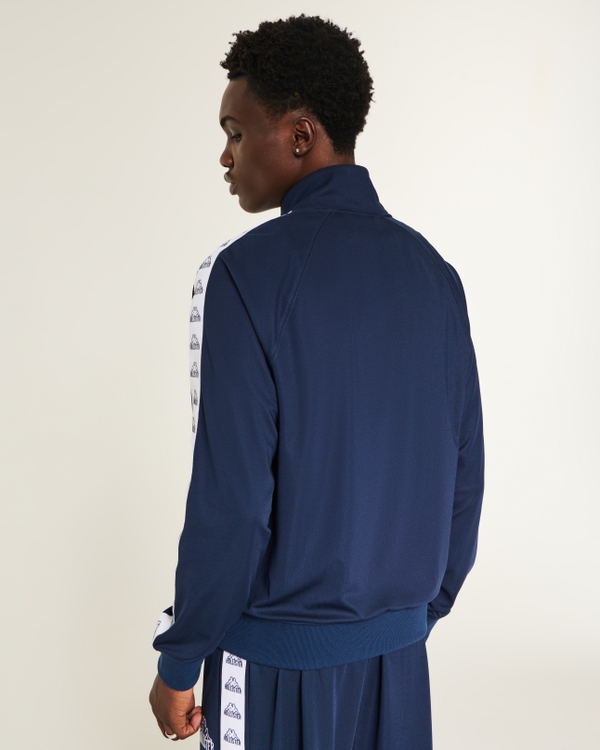 【超美品】ジップアップジャケット メンズ メンズ Hollister + Kappaジップアップジャケット | メンズ ジャケット