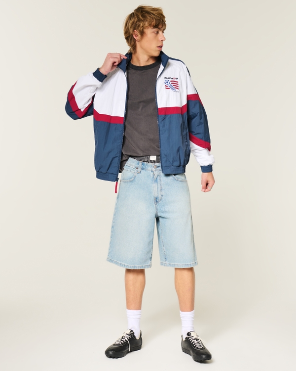 1994 FIFA World Cup™ USA Graphic Jacket, Navy view 2