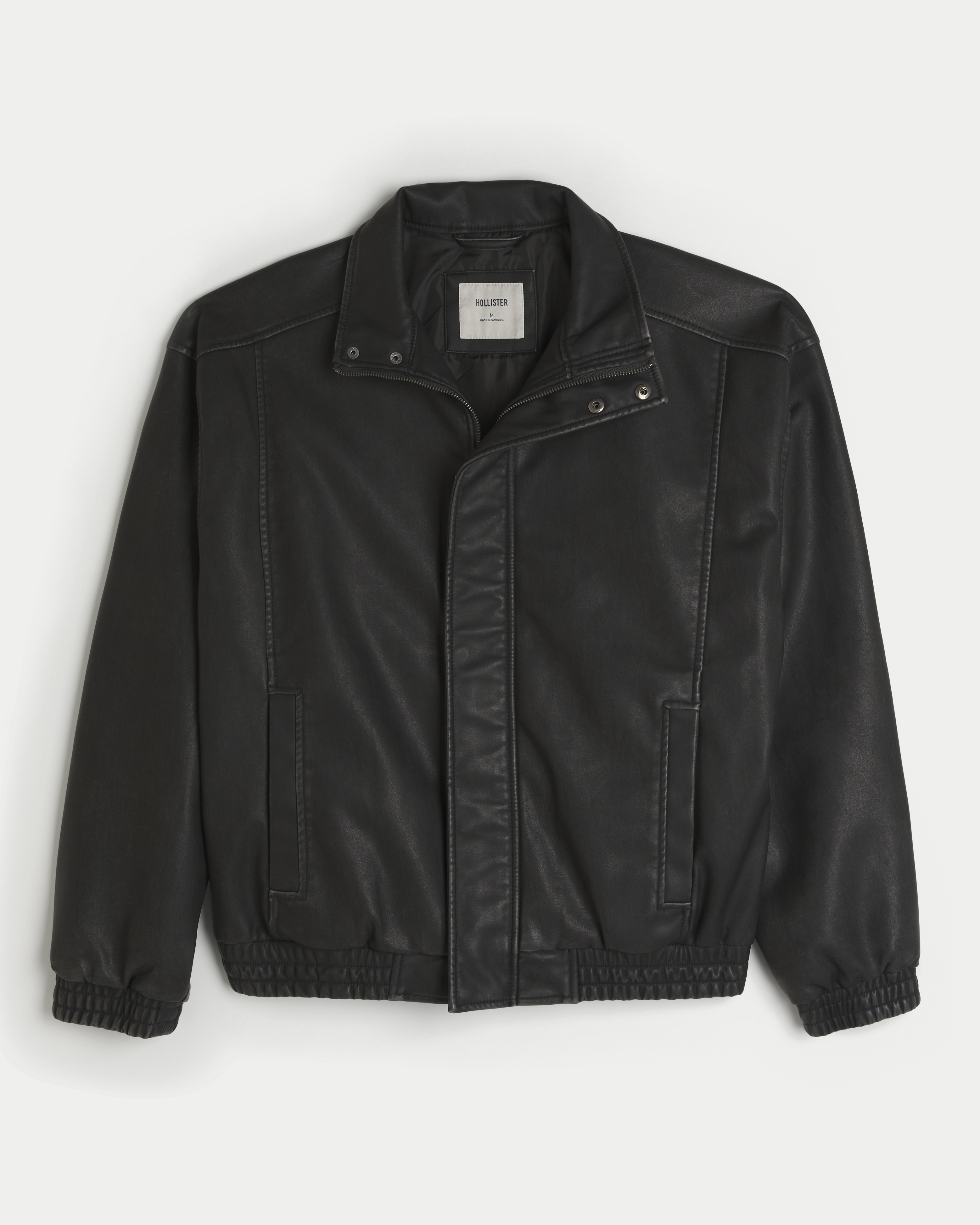 Faux Leather Jacket