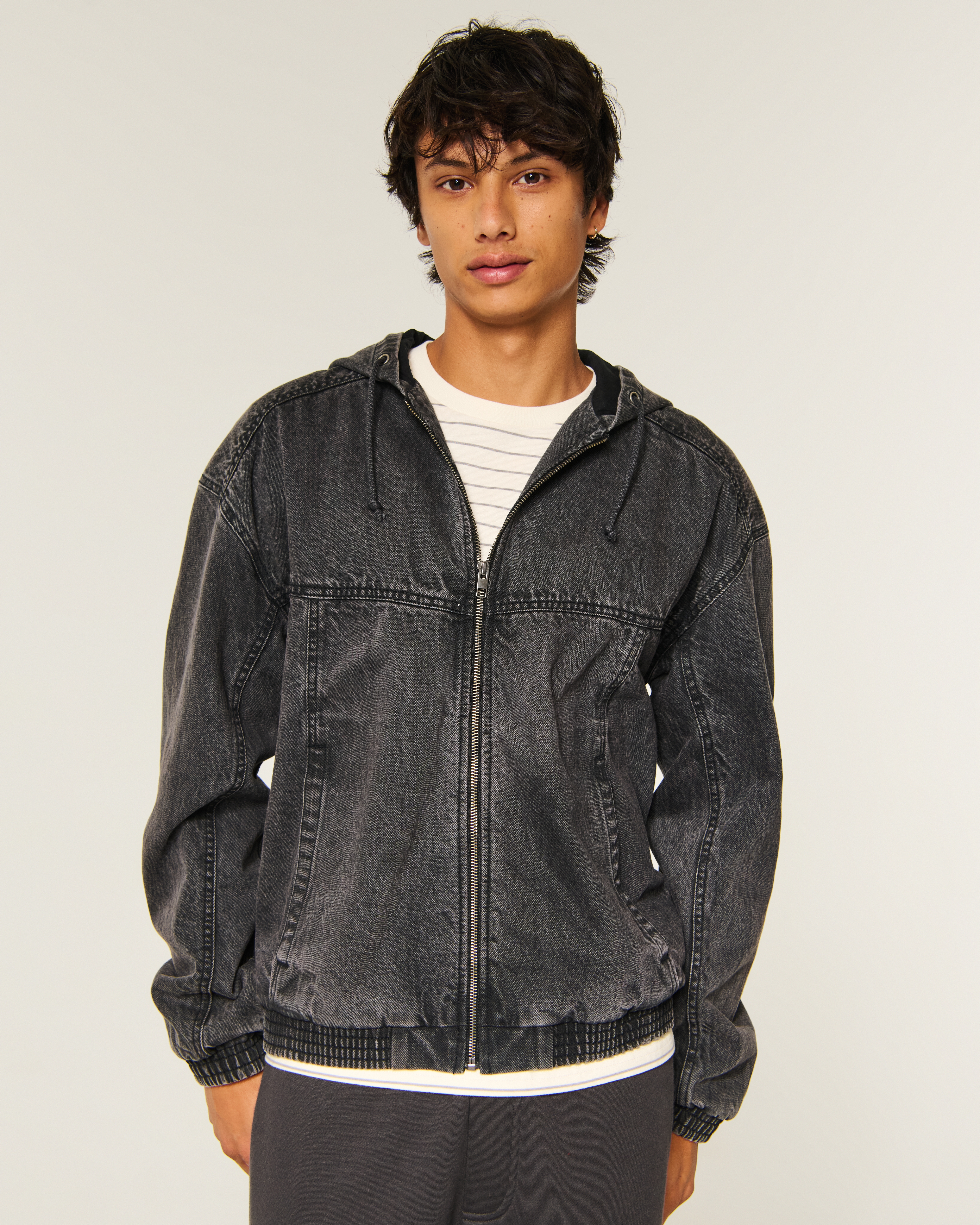 Denim Skater Jacket