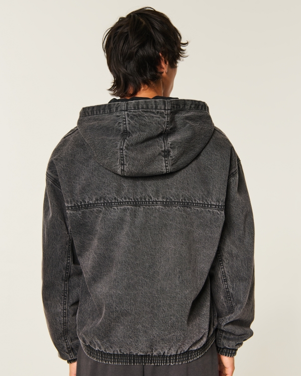 Men's Hooded Skater Jacket | Men's Jackets & Coats | HollisterCo.com