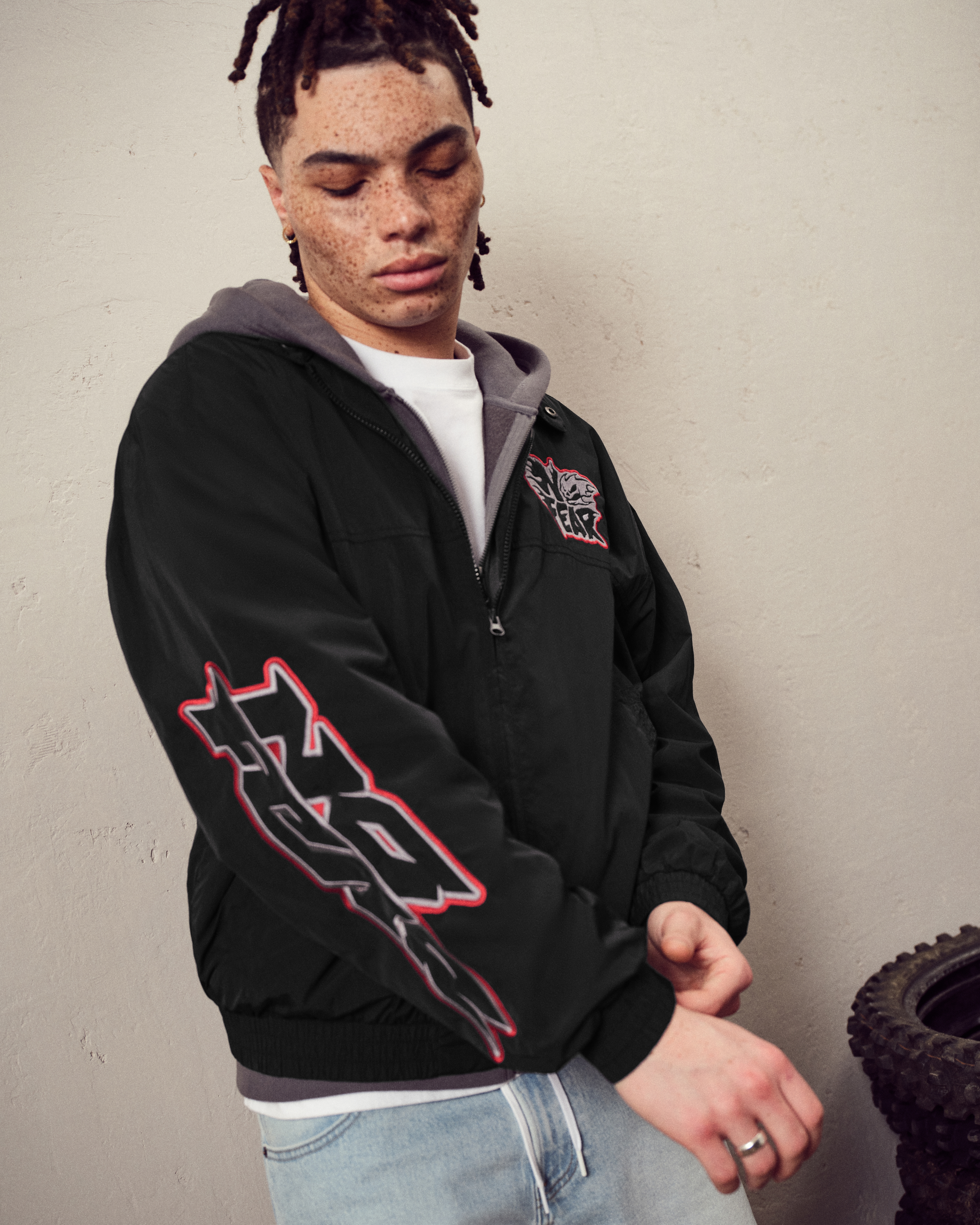 No Fear Graphic Jacket