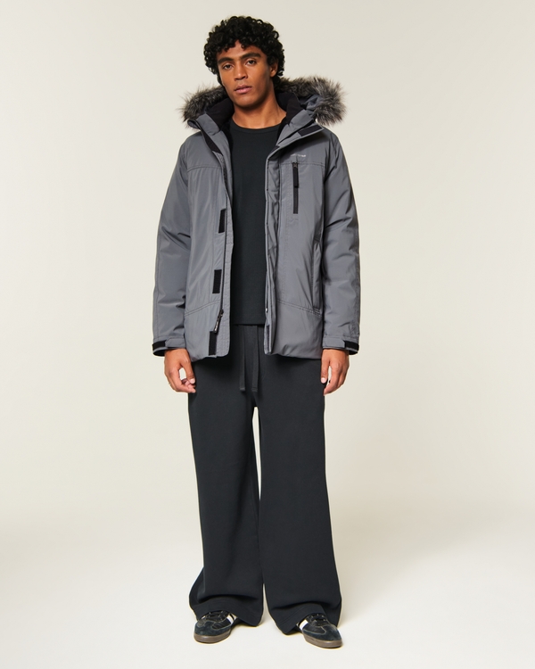 Hollister All-Weather Parka, Dark Gray view 2