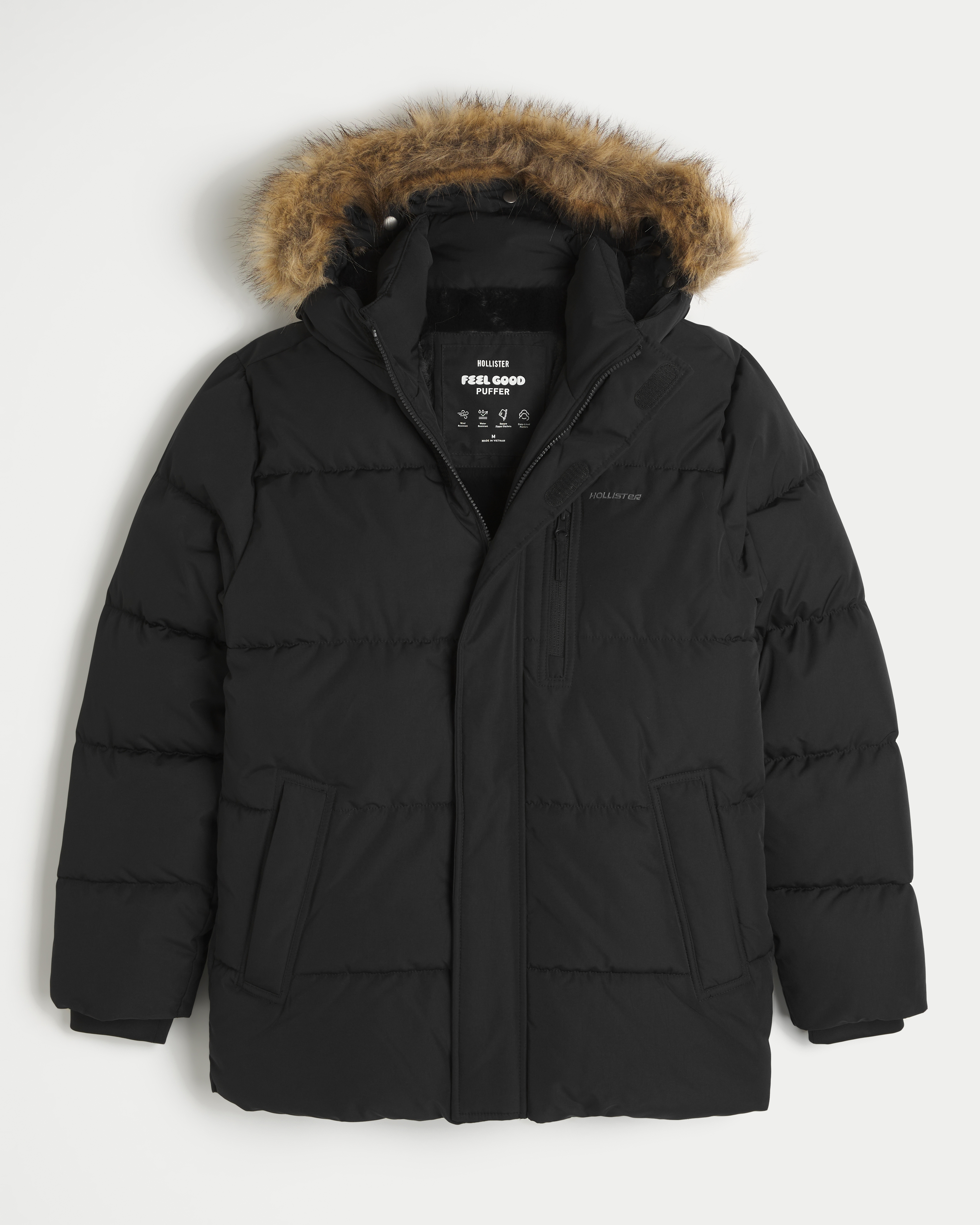 Hollister Feel Good Puffer Parka