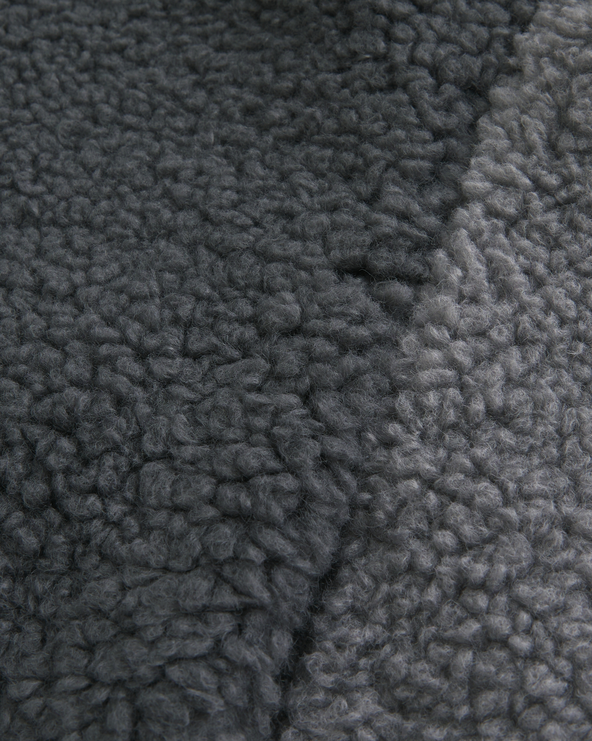 Hooded Faux Shearling Jacket