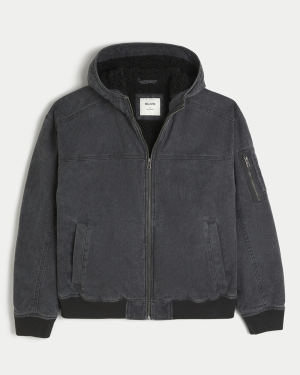 UMIPUBO Fleecejack voor heren, voor de winter, sweatshirt met