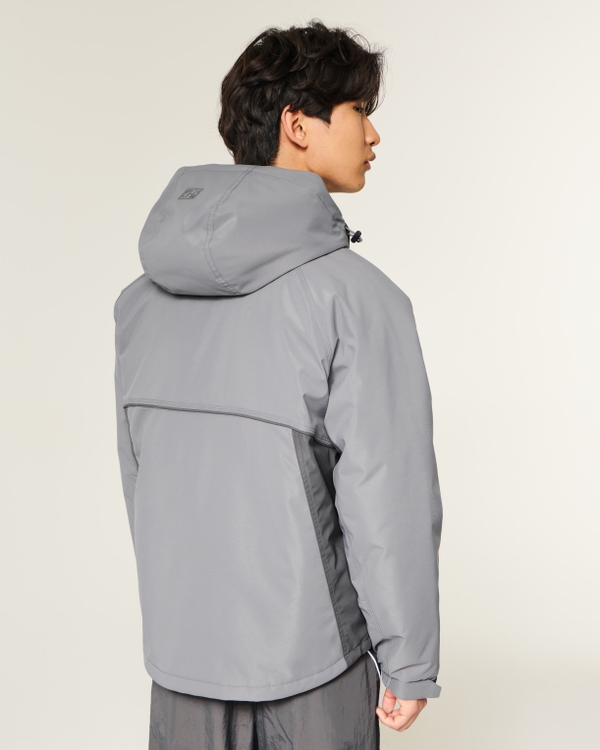 Veste imperméable Homme EXPLORAIR LIGHT DRYO 2.5L Gris/Bleu Foncé - Ref 421342-8247