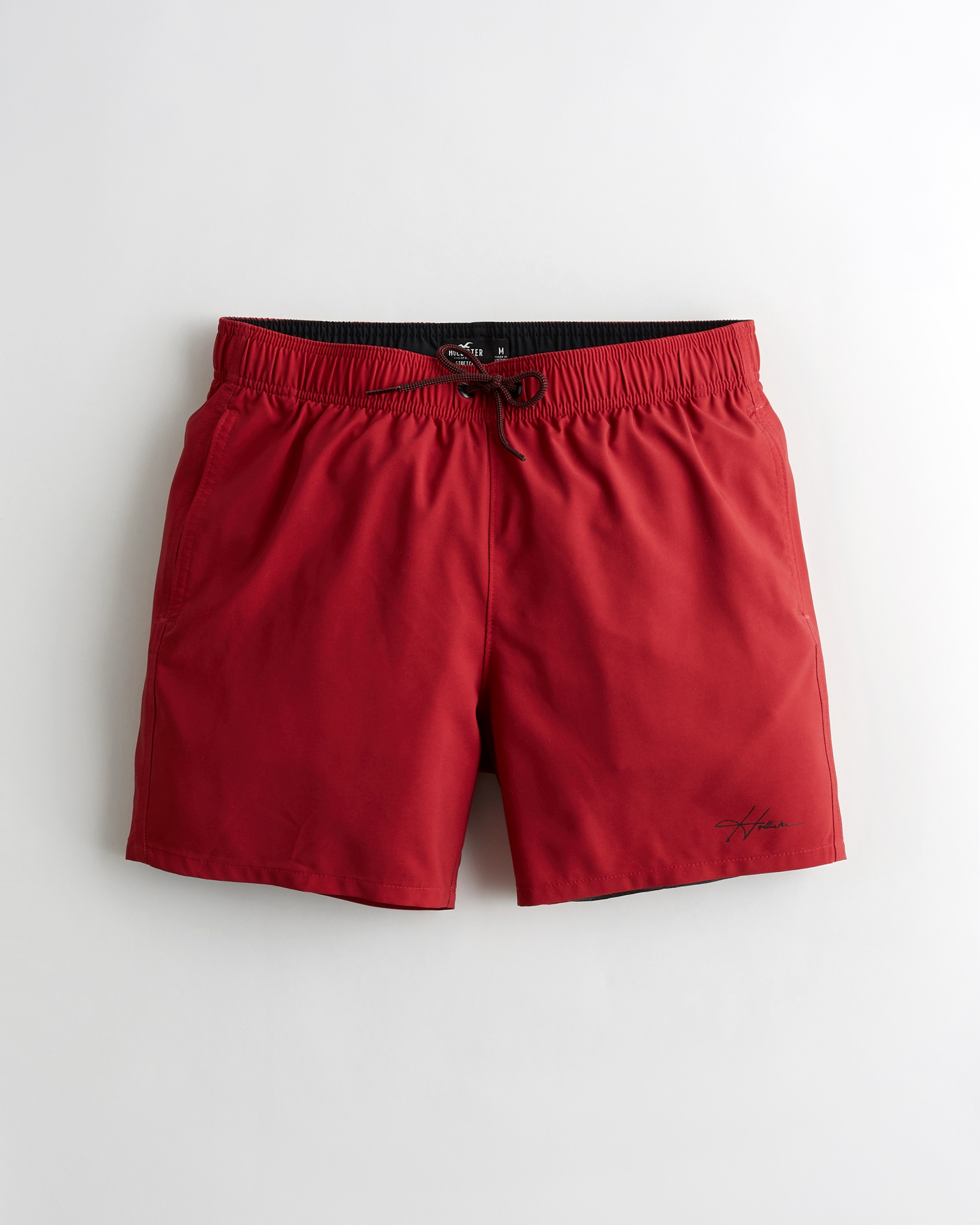 hollister mens swim trunks