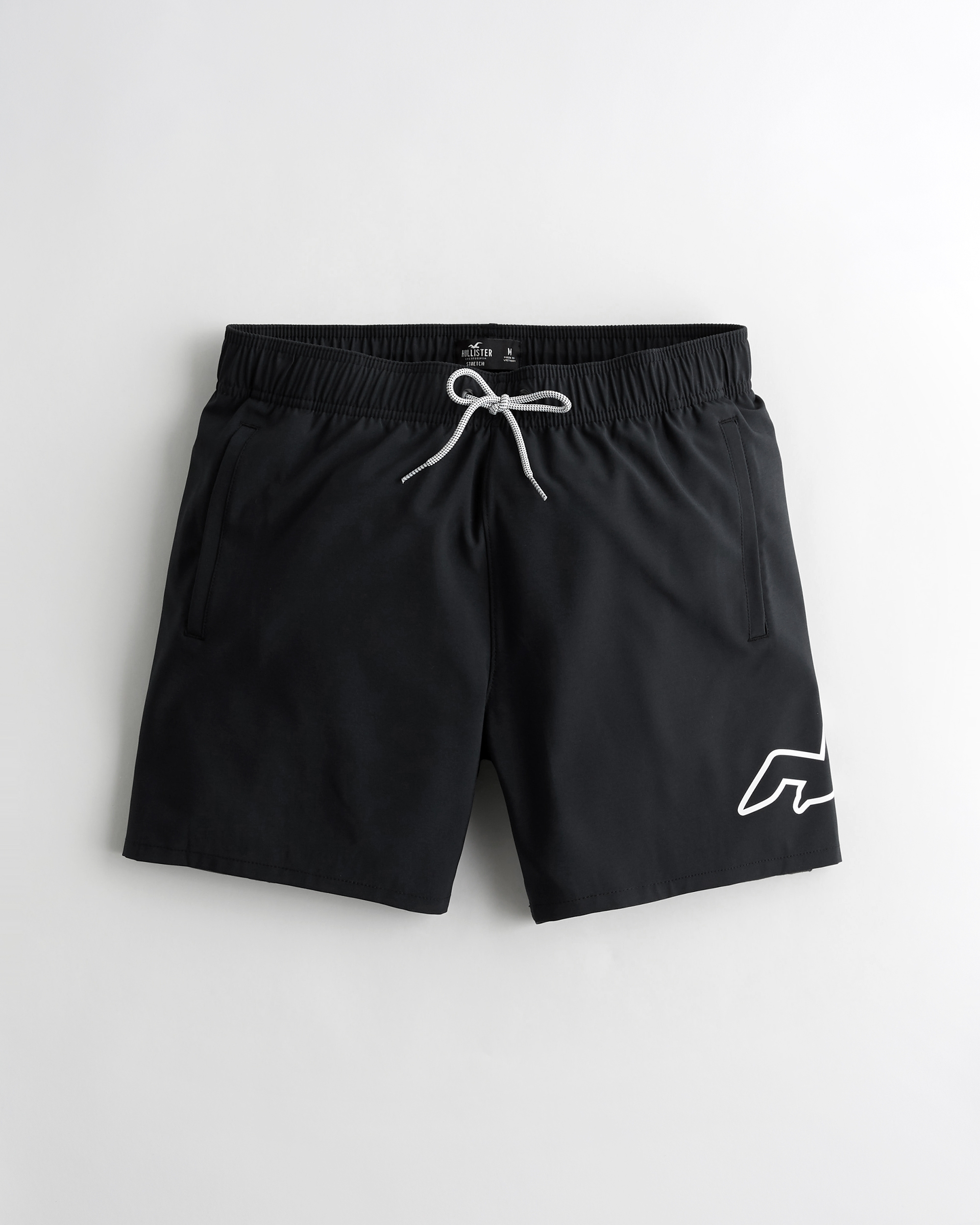 hollister mens swim trunks