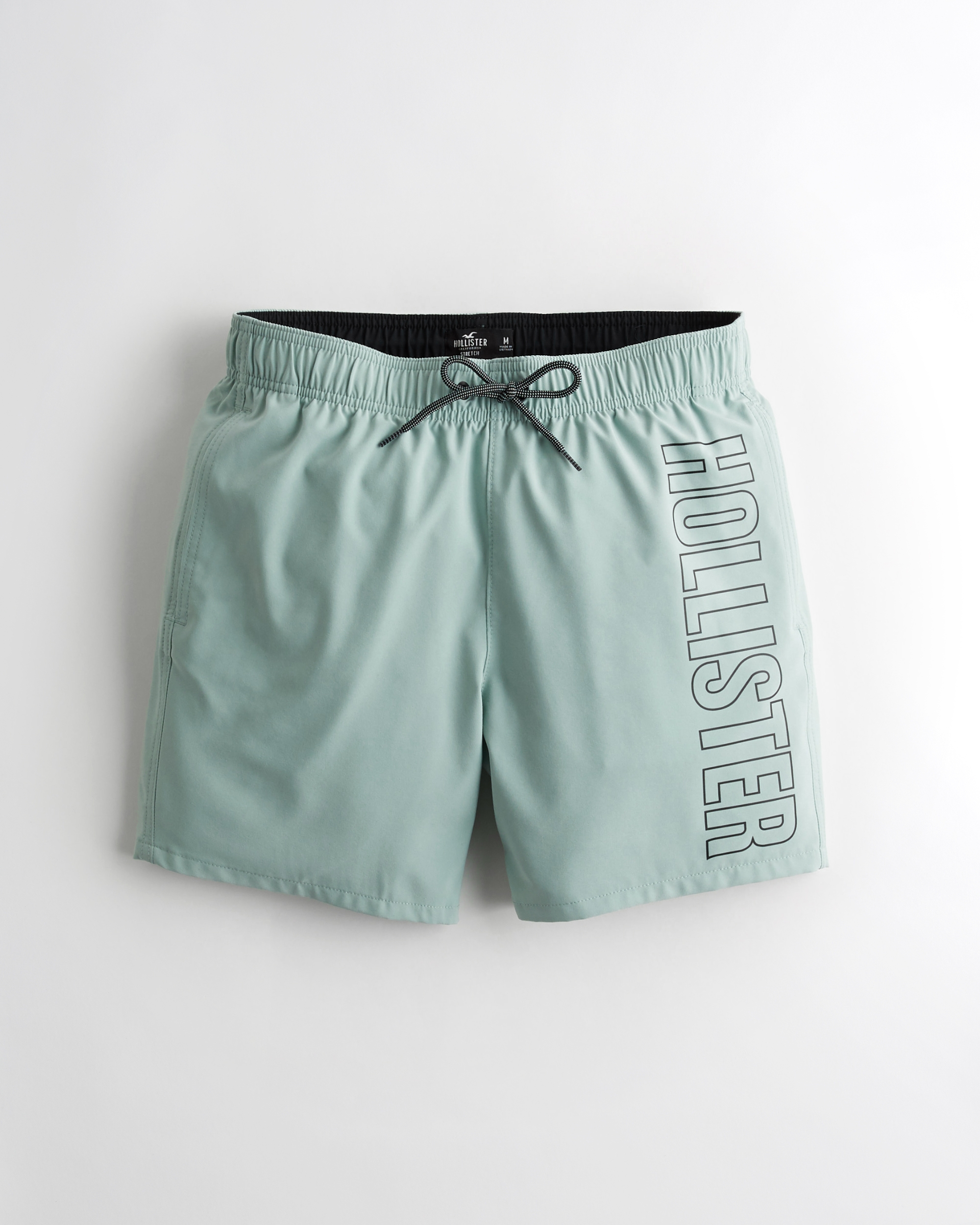 hollister mens swim trunks