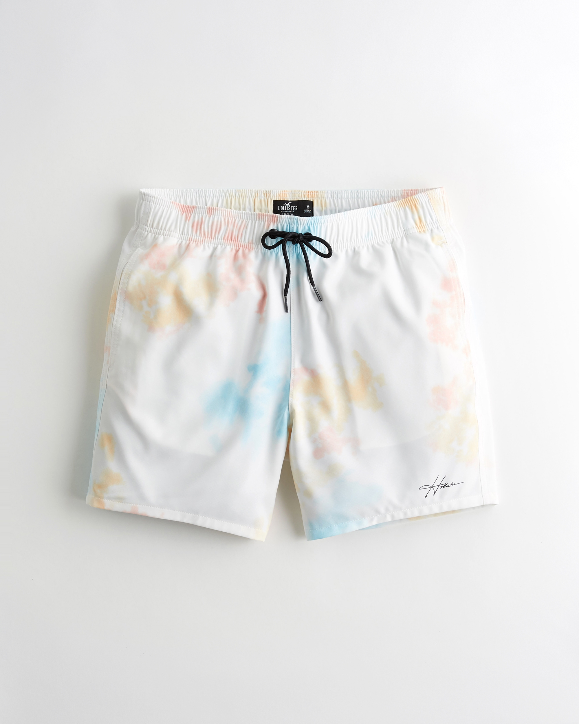 hollister mens swim trunks