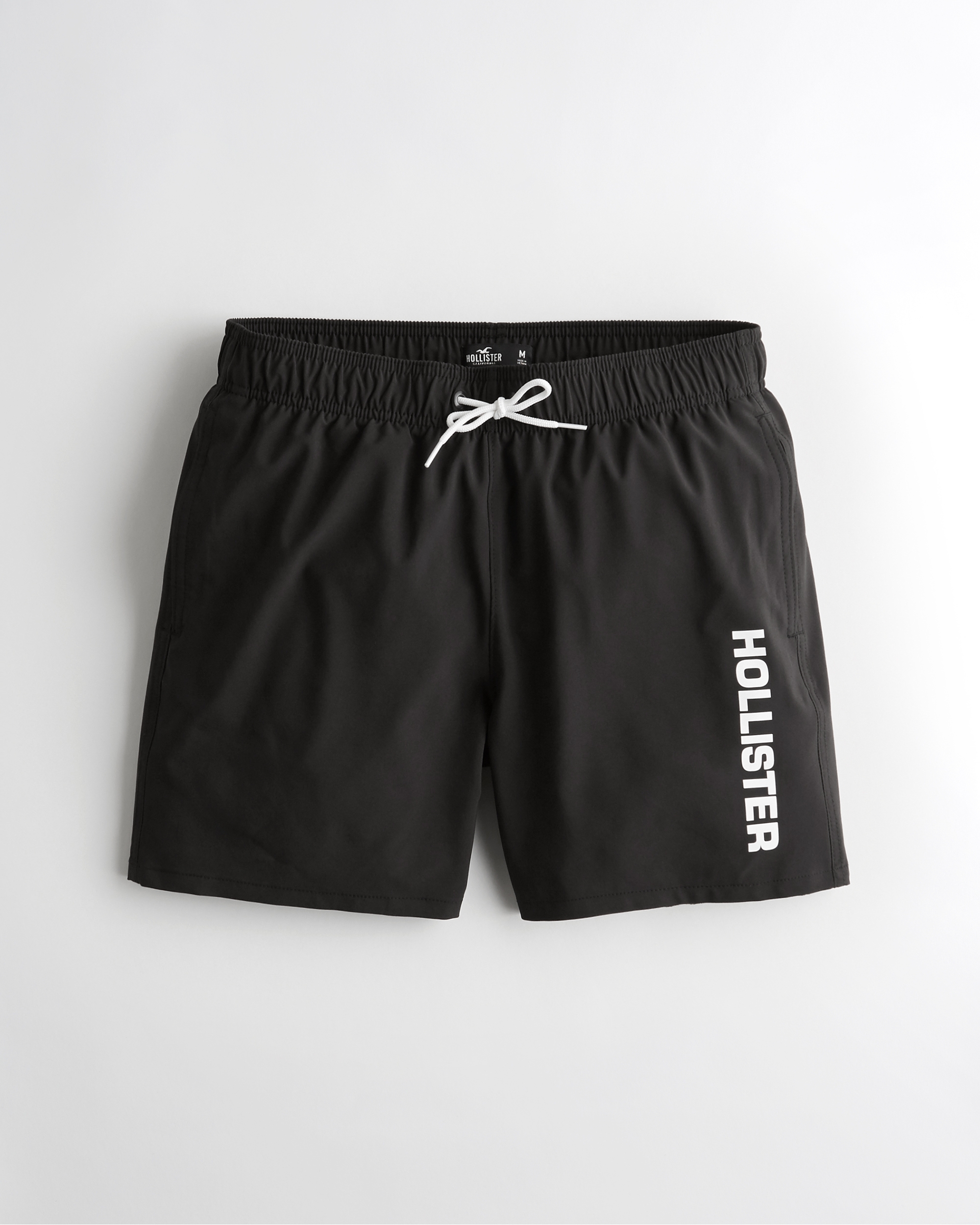 hollister pink swim trunks