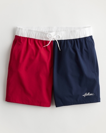 Short de bain hollister homme hotsell