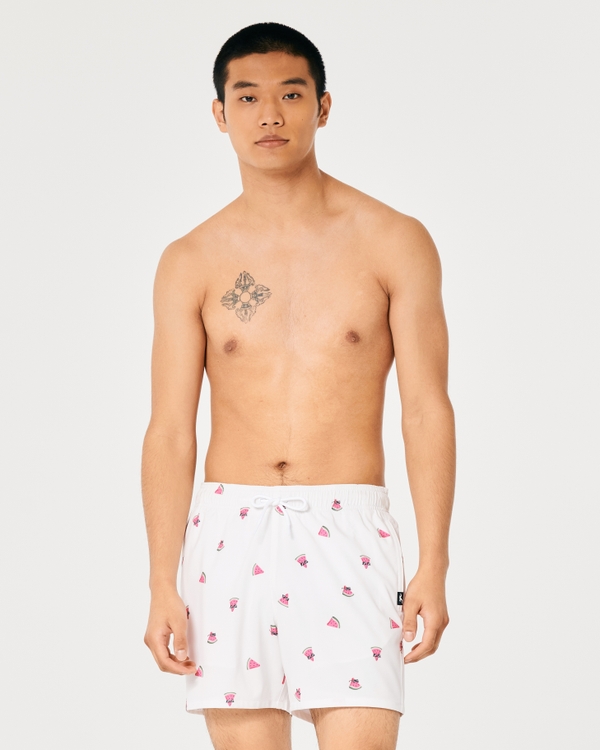 Short de discount bain hollister homme