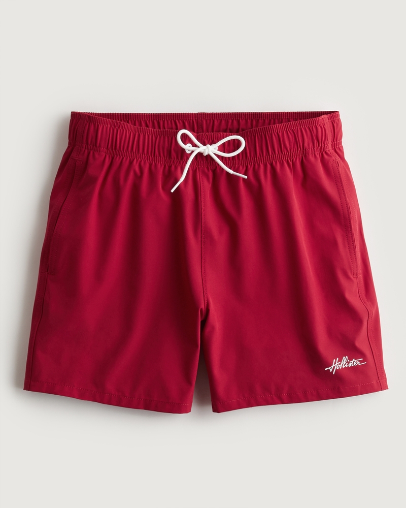 Short de bain hollister homme hot sale