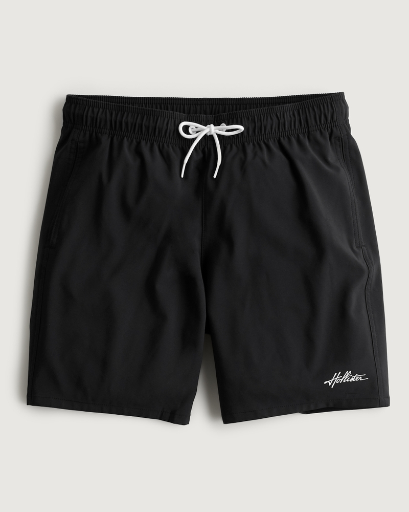 Hollister guard fit swim trunks online