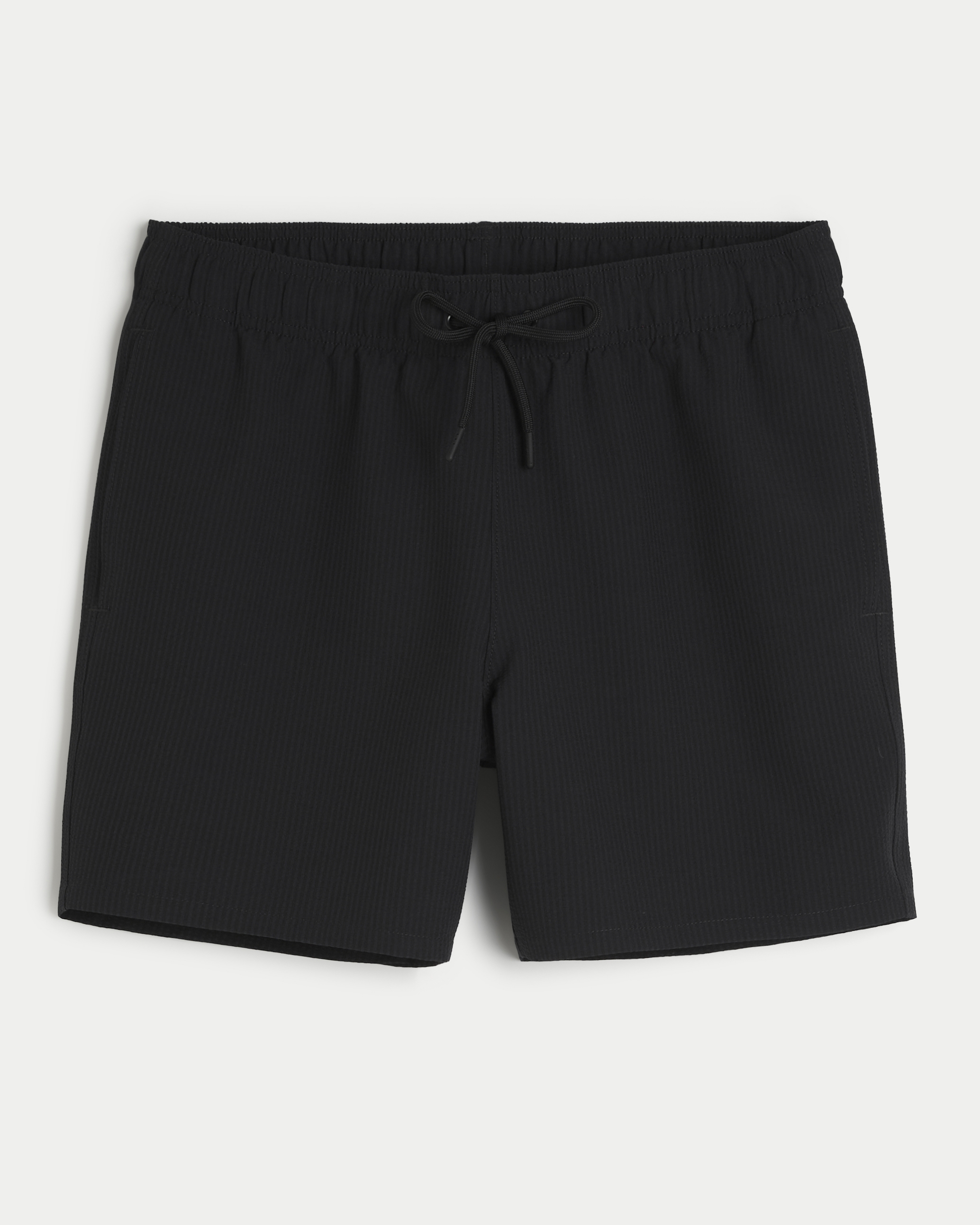 Seersucker Guard Swim Trunks 5