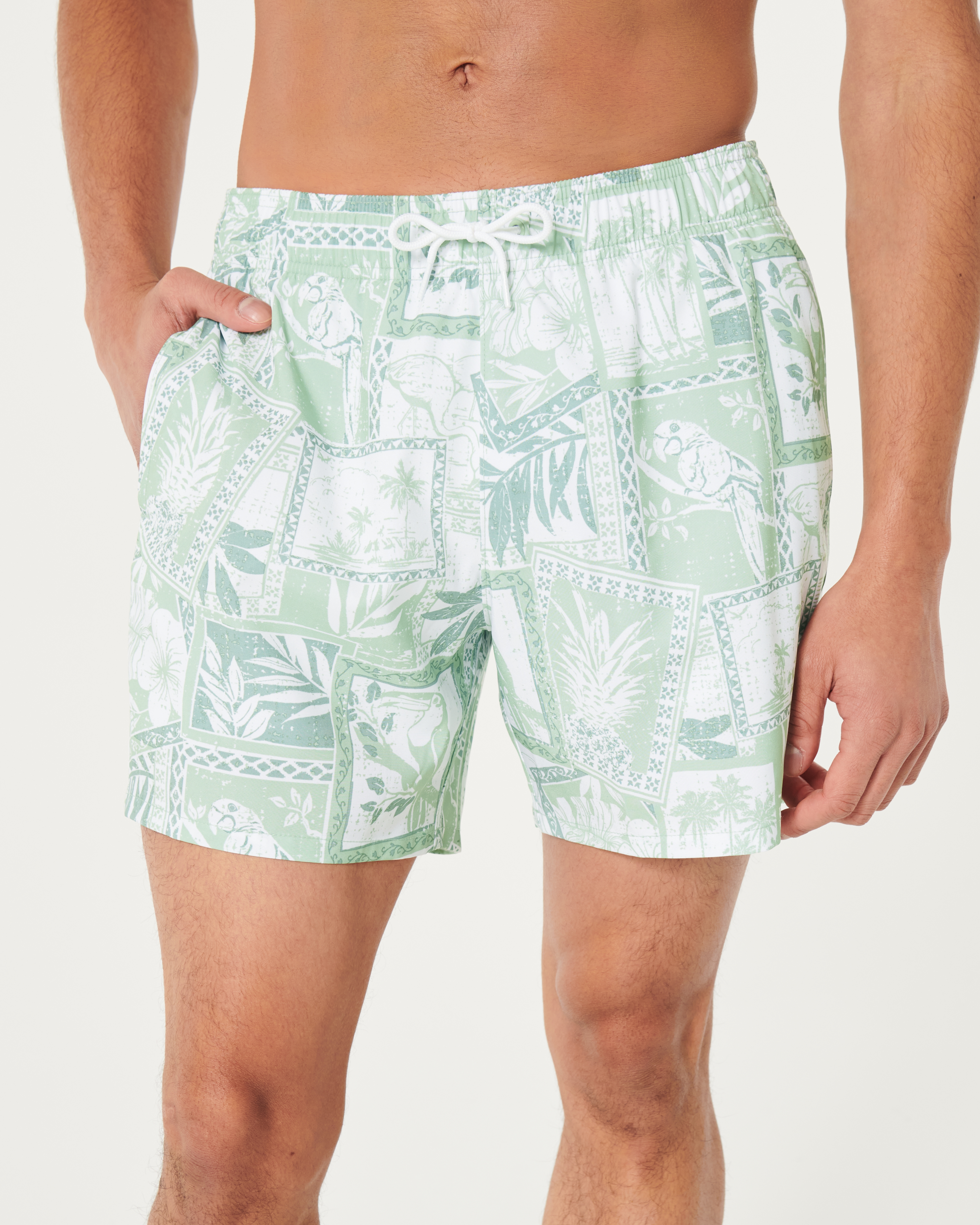 Men s Guard Swim Trunks 5 Men s Bottoms HollisterCo