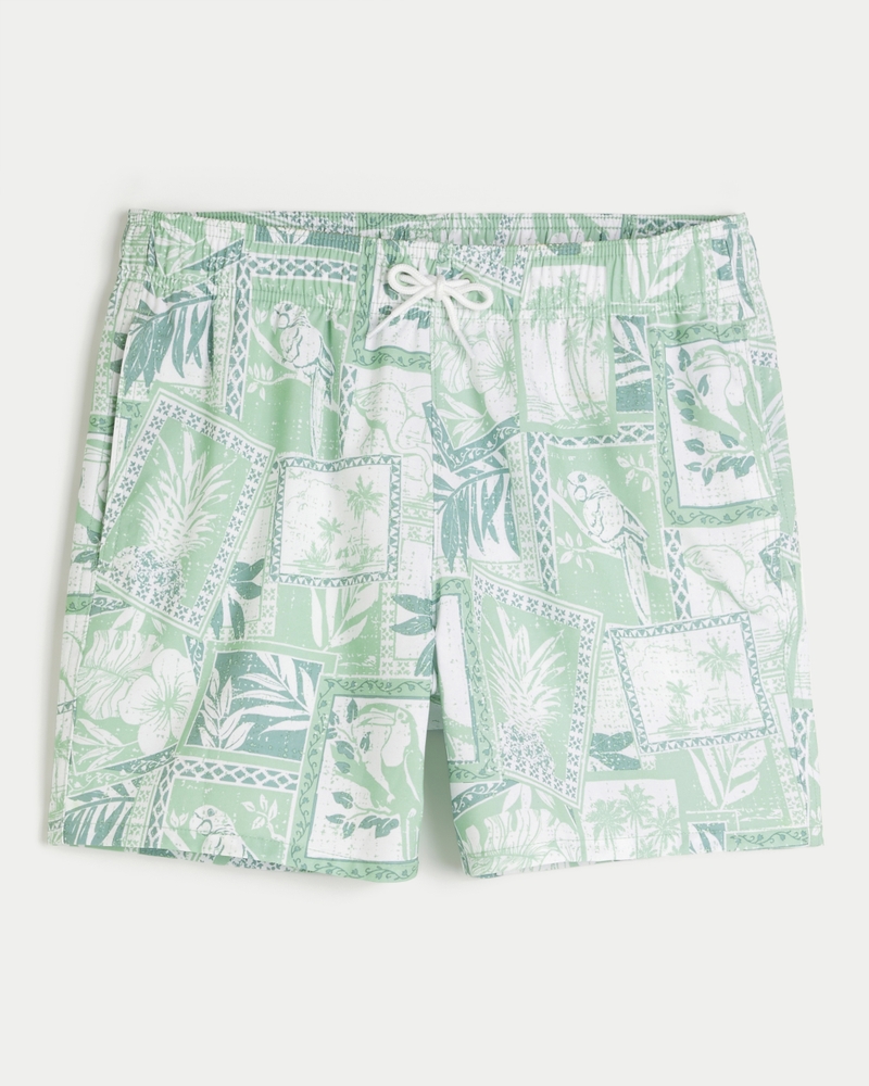 Men s Guard Swim Trunks 5 Men s Swimwear HollisterCo