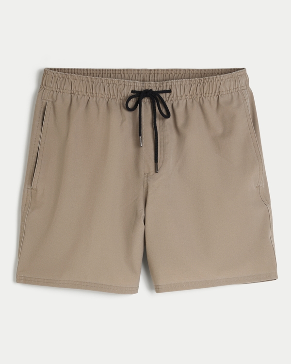 Guard Swim Trunks 6", Light Brown