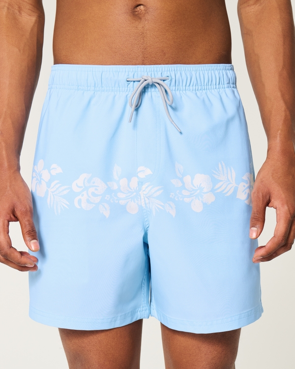 Guard Swim Trunks 6", Light Blue