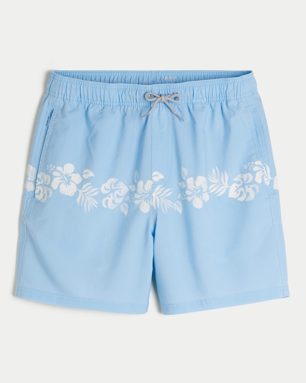 Guard Swim Trunks 6", Light Blue