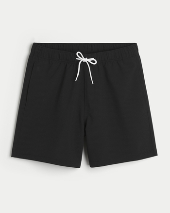 Men's Seersucker Guard Swim Trunks 6