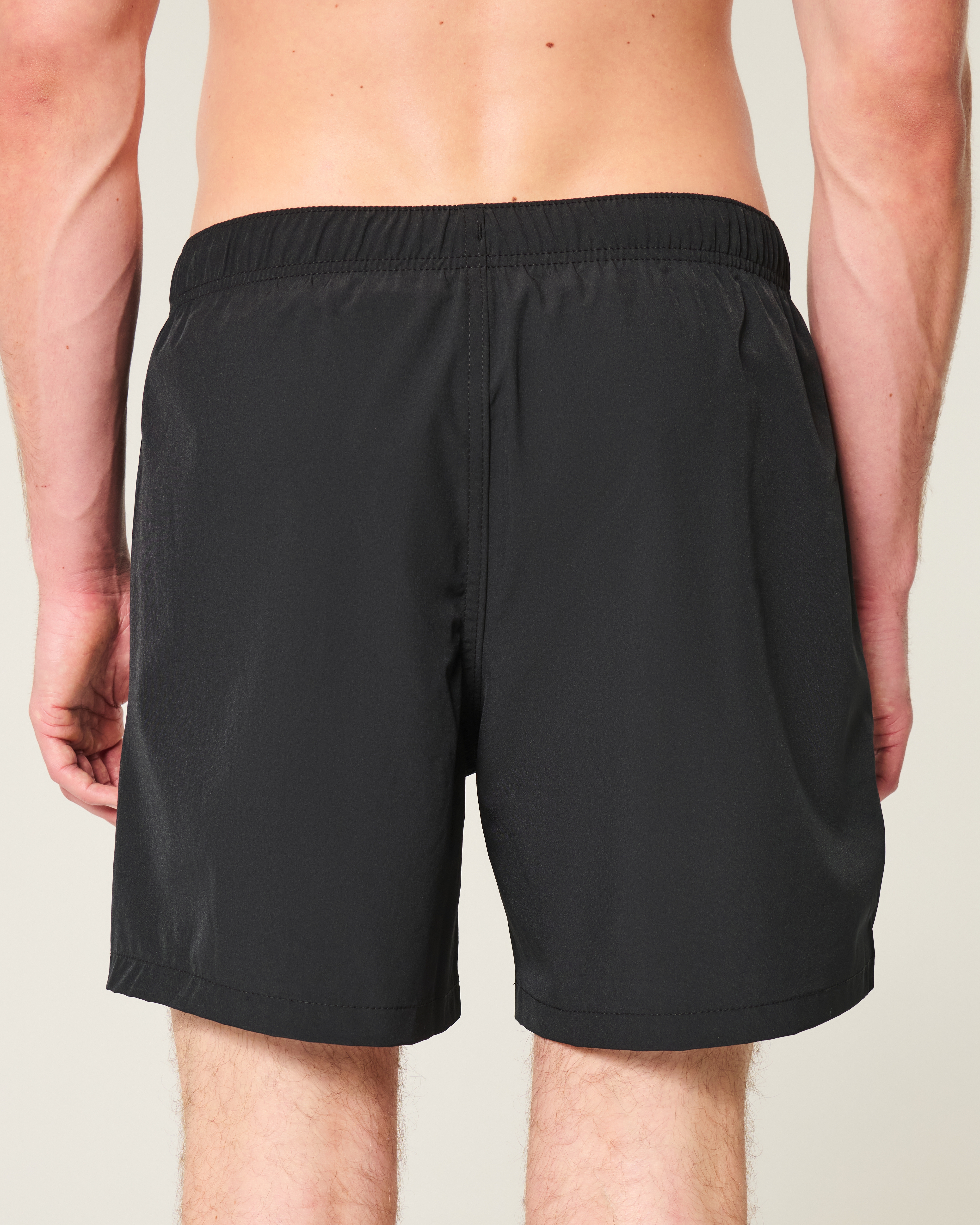 Puerto Viejo Graphic Mid-Thigh Volley Swim Trunks