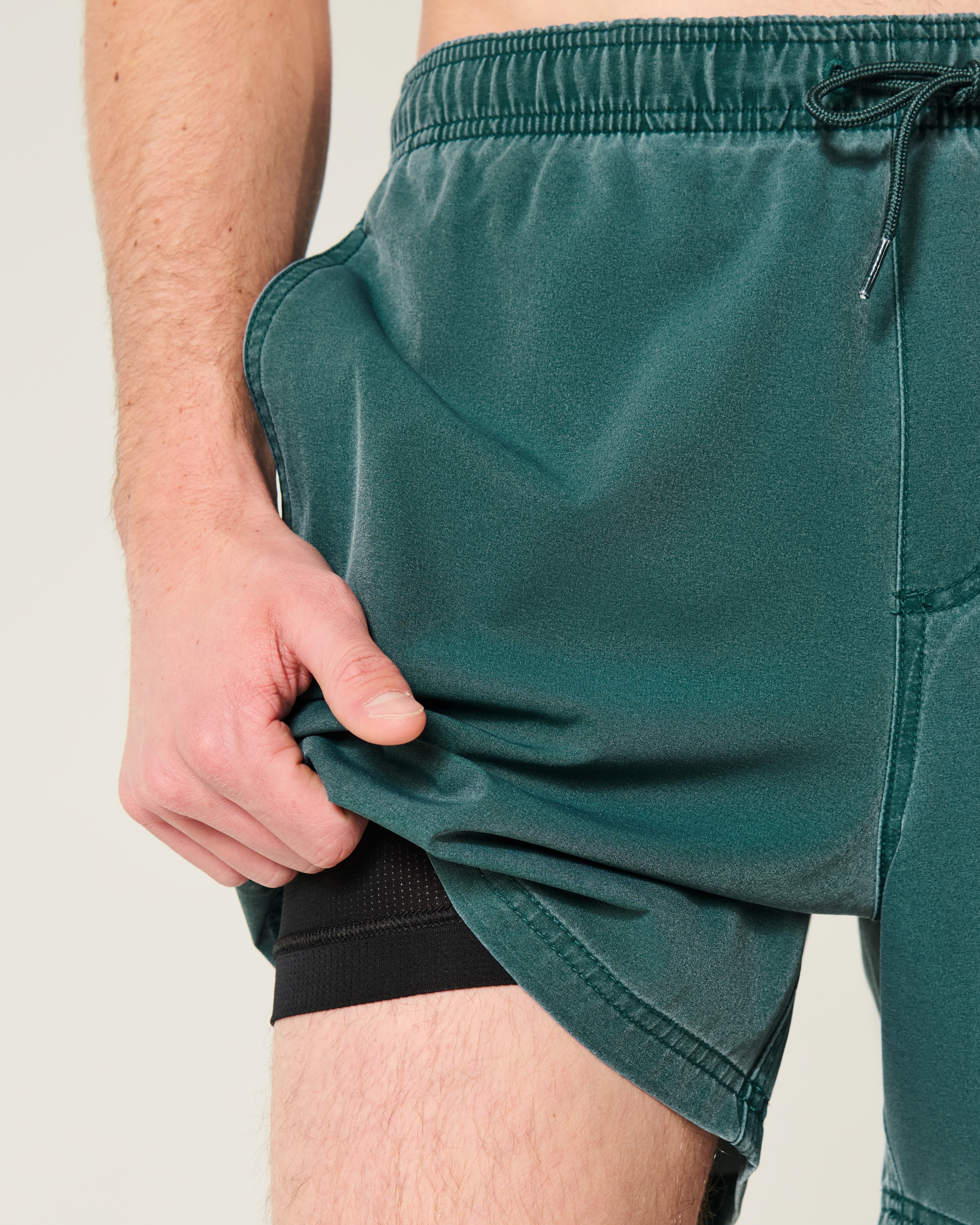 Mid-Thigh Volley Swim Trunks