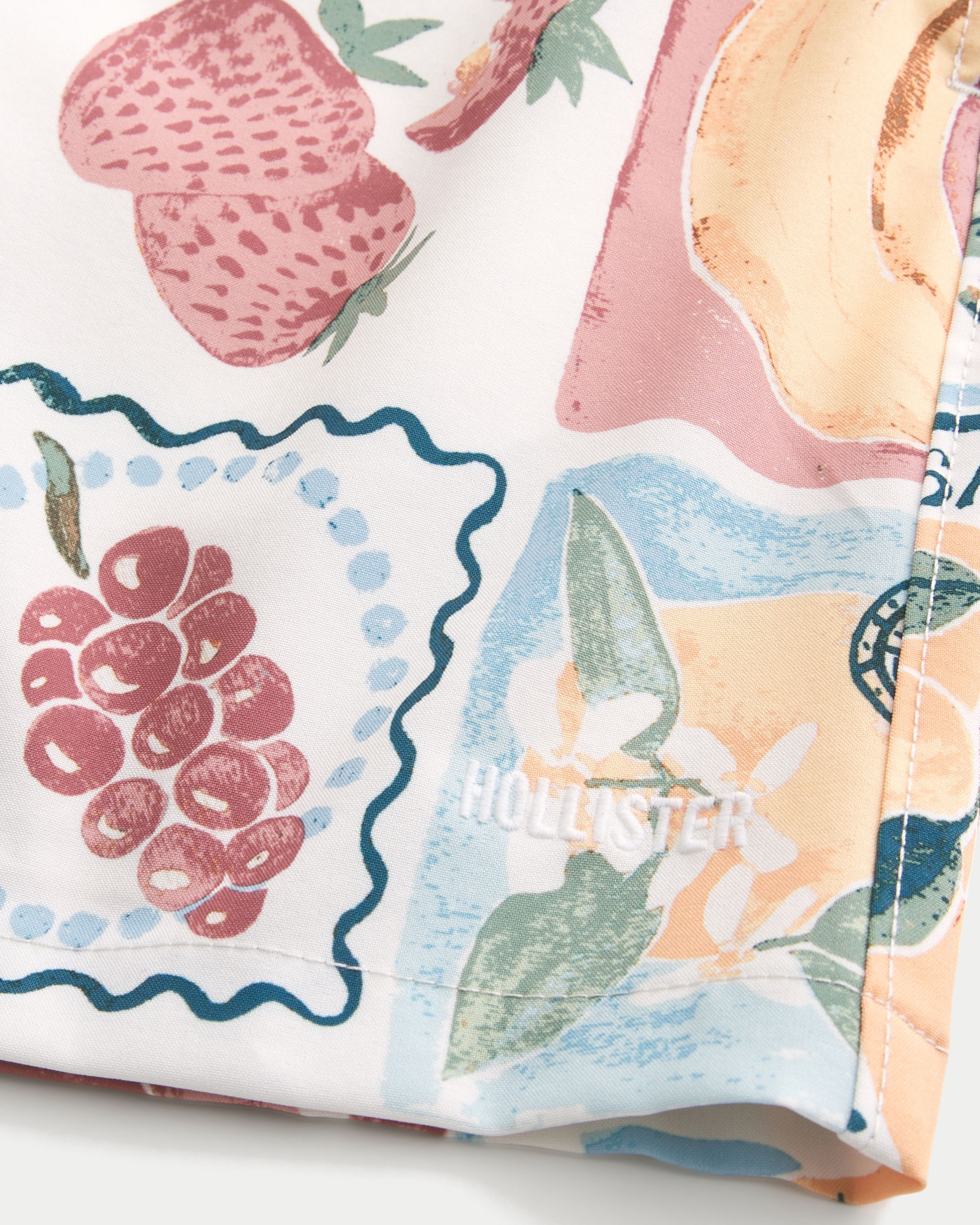 Mid-Thigh Swim Trunks