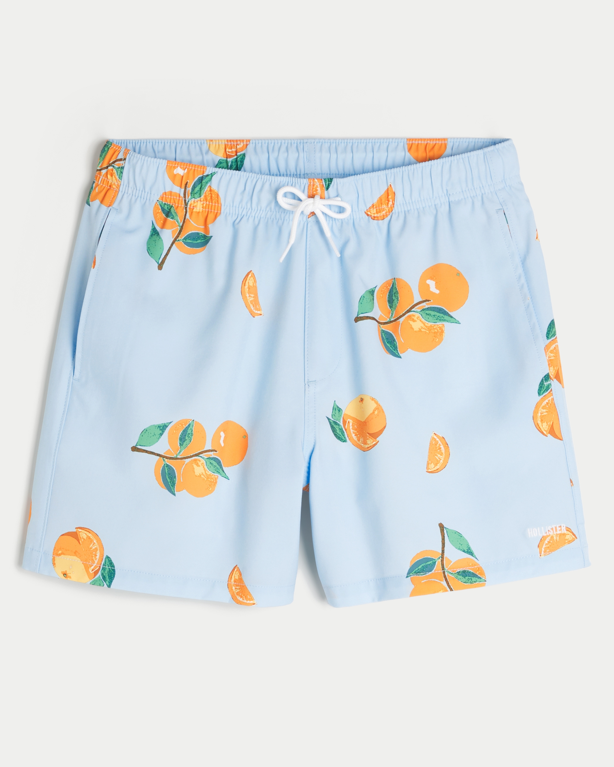 Mid-Thigh Swim Trunks