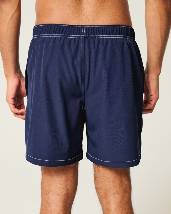 Mid-Thigh Volley Swim Trunks