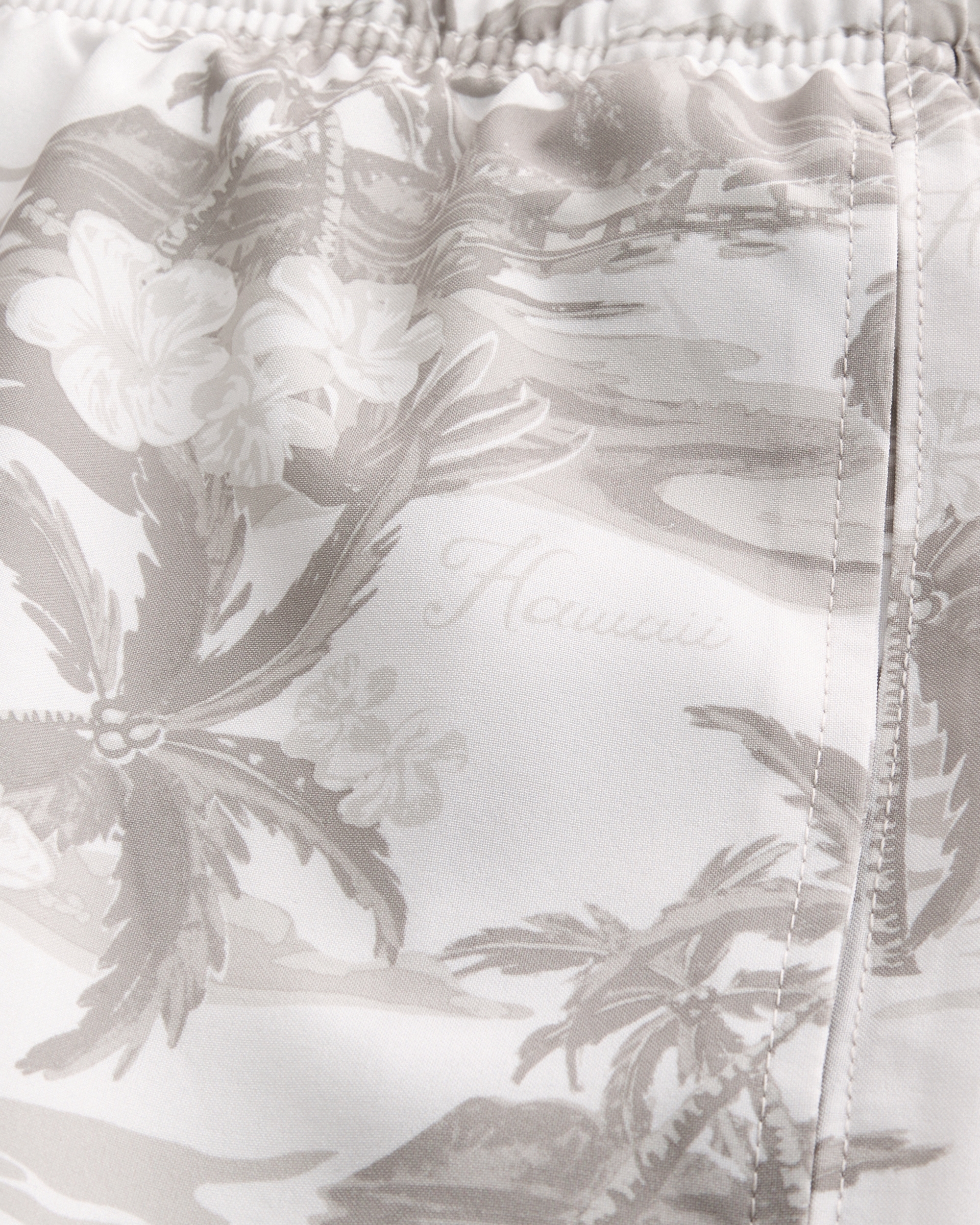 Mid-Thigh Swim Trunks