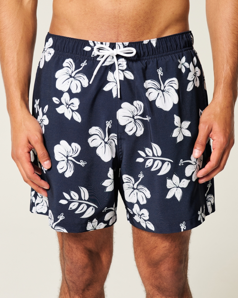 Mid-Thigh Volley Swim Trunks