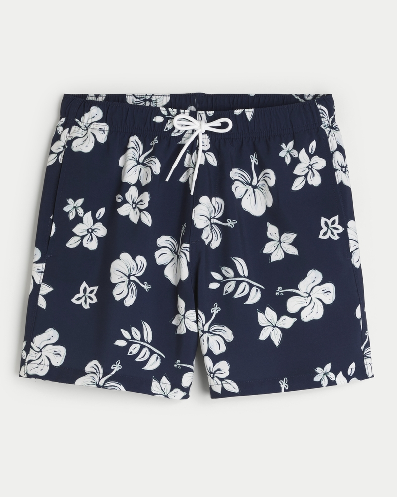 Mid-Thigh Volley Swim Trunks