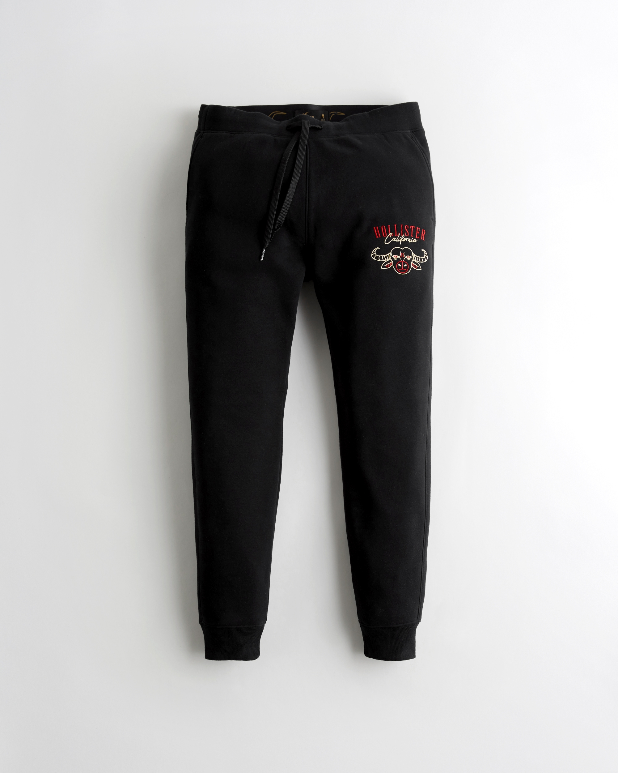 black hollister sweatpants