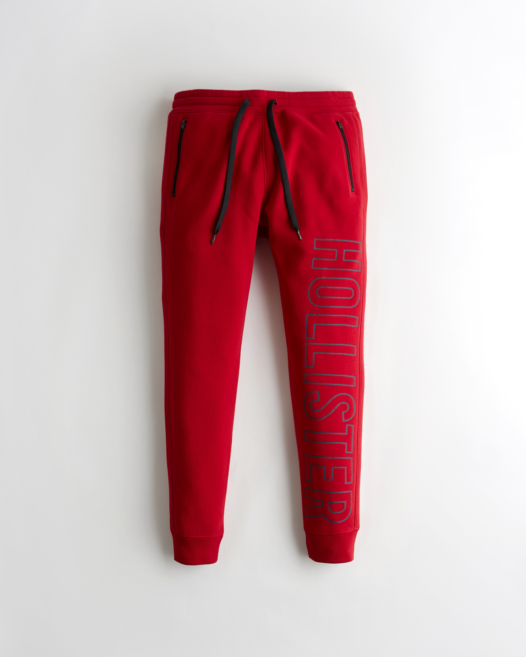 hollister denim joggers