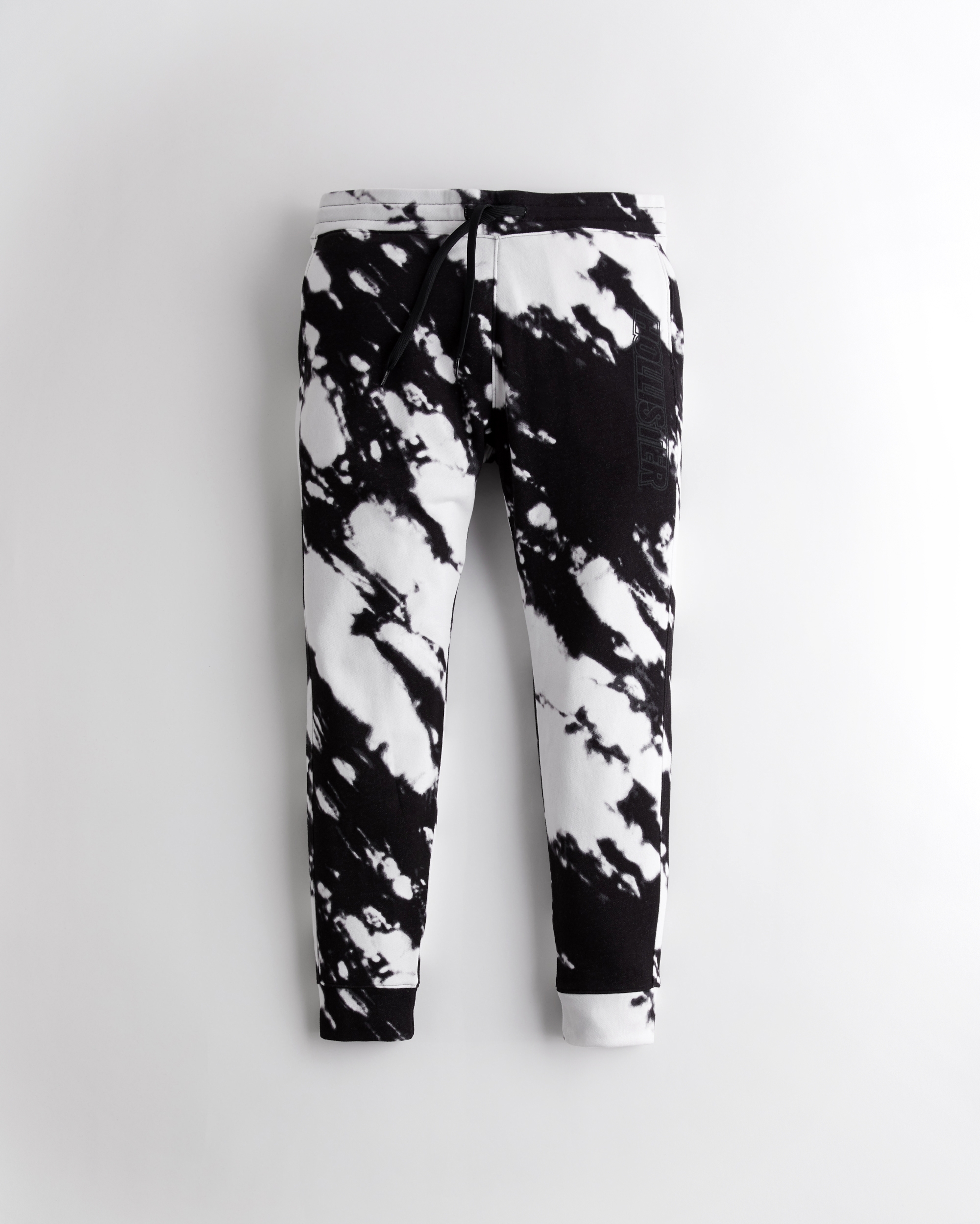 black hollister joggers