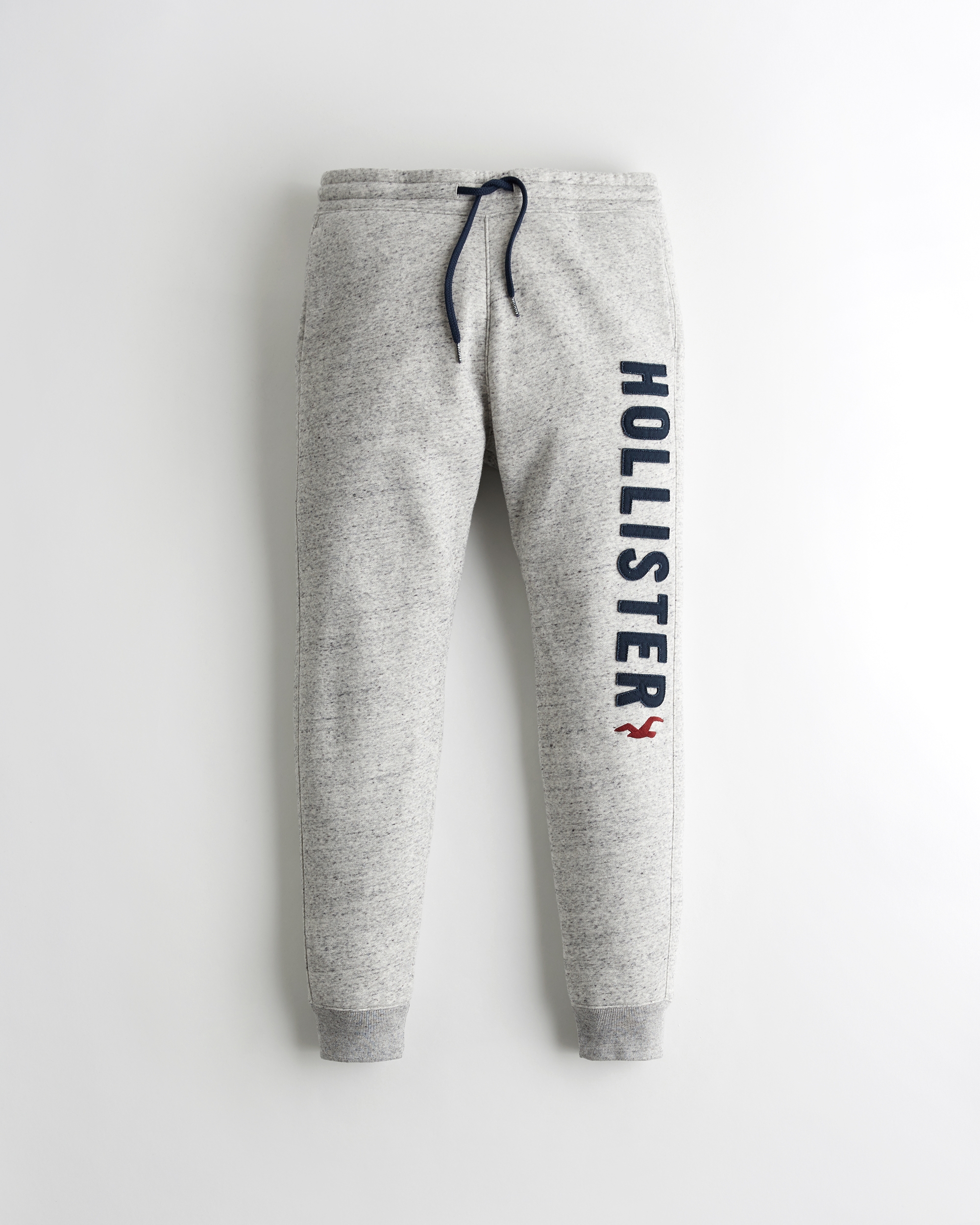hollister jean joggers mens