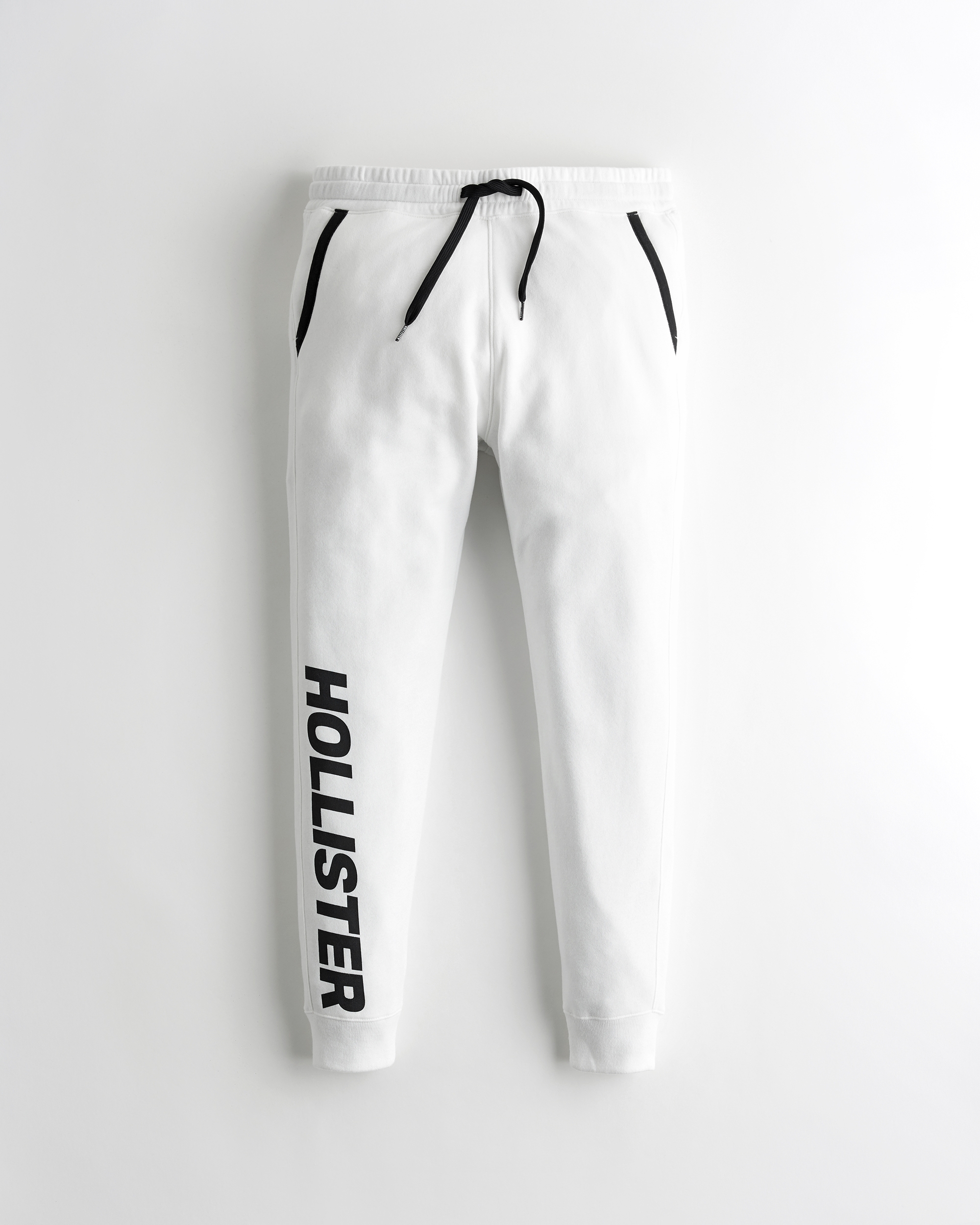 hollister jean joggers mens