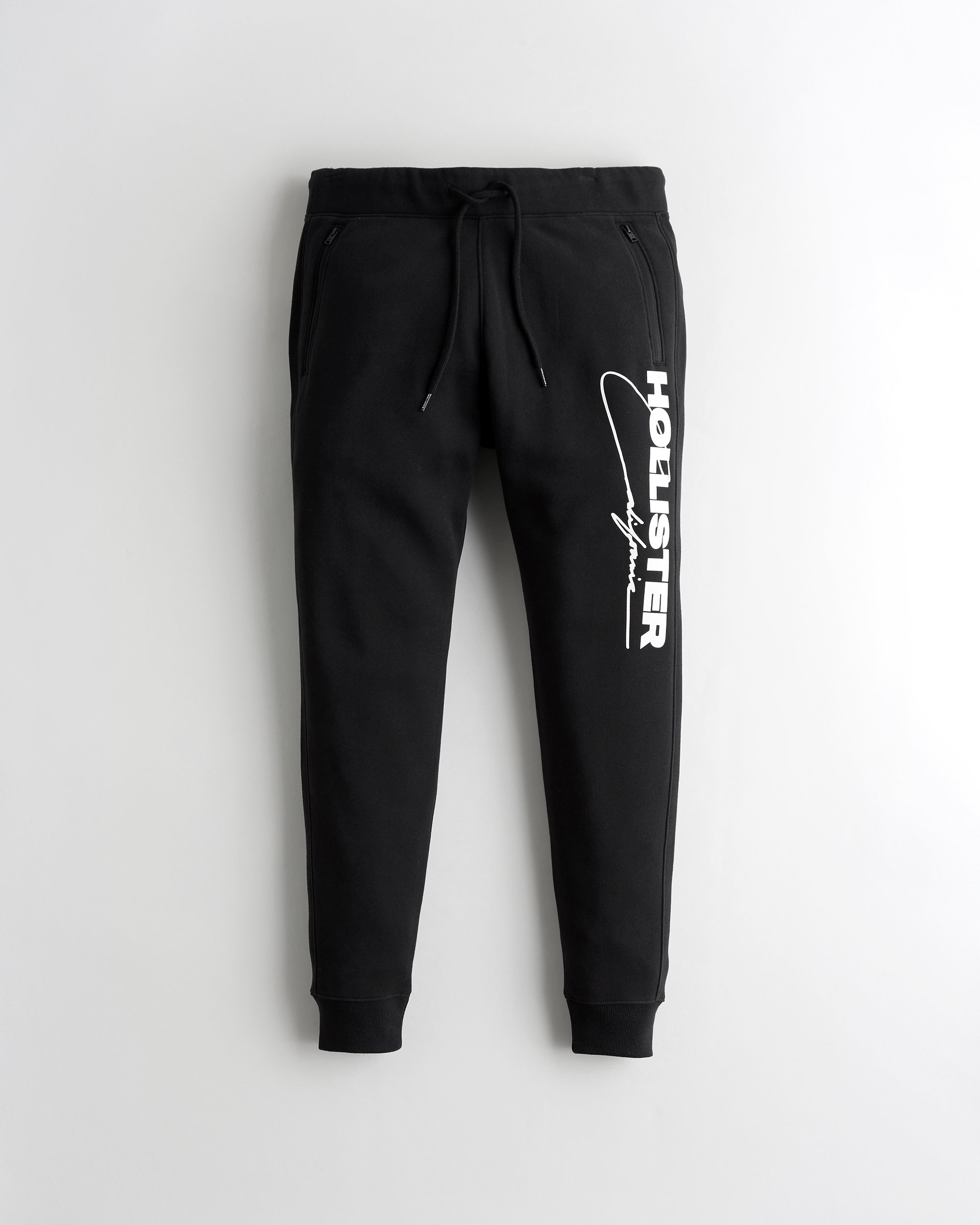 hollister skinny fleece jogger pants